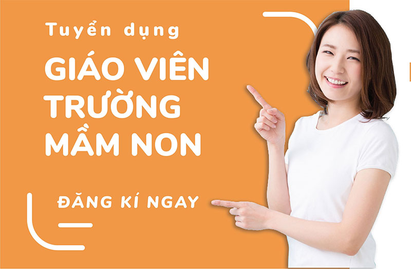 Thông báo tuyển dụng giáo viên mầm non và cô nuôi tại Smilekids Montessori Cửa Lò